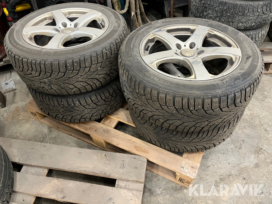 Vinterhjul dubb 4 st VW General Aaltimax