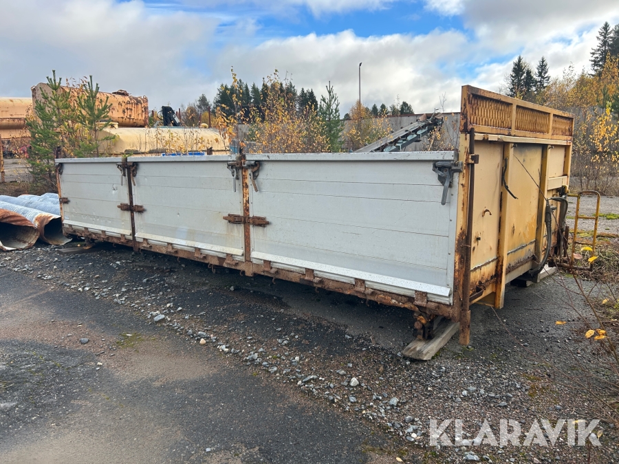 Flak till boogiesläp