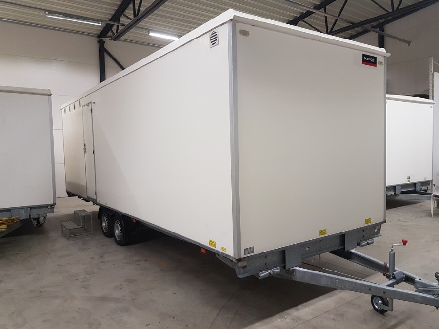 Toalett/Duschvagn/manskapsvagn