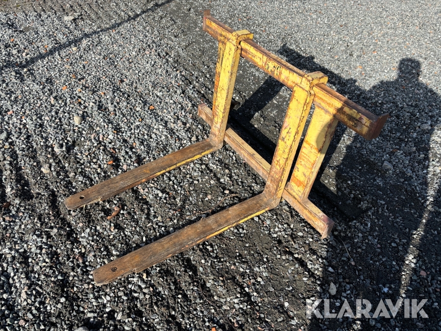 Pallgafflar Tranåslastaren justerbara Trima