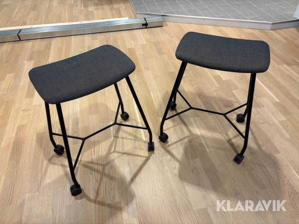 Barstolar på hjul Materia Motus