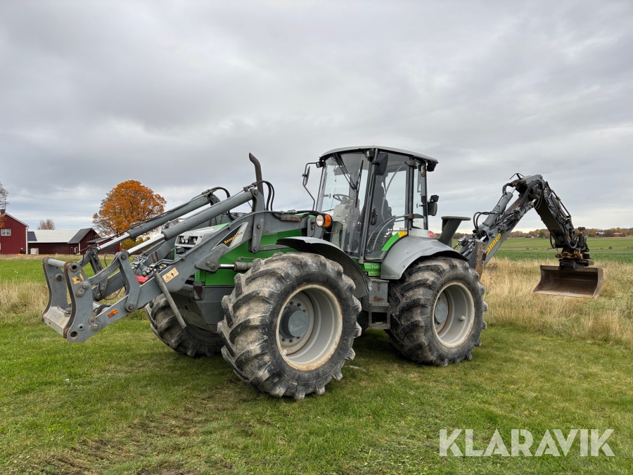 Grävlastare Lännen 8800 E med tiltrotator
