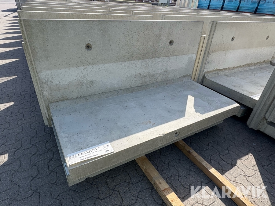 L-stöd Benders 900x2000mm 20st fabriksnya