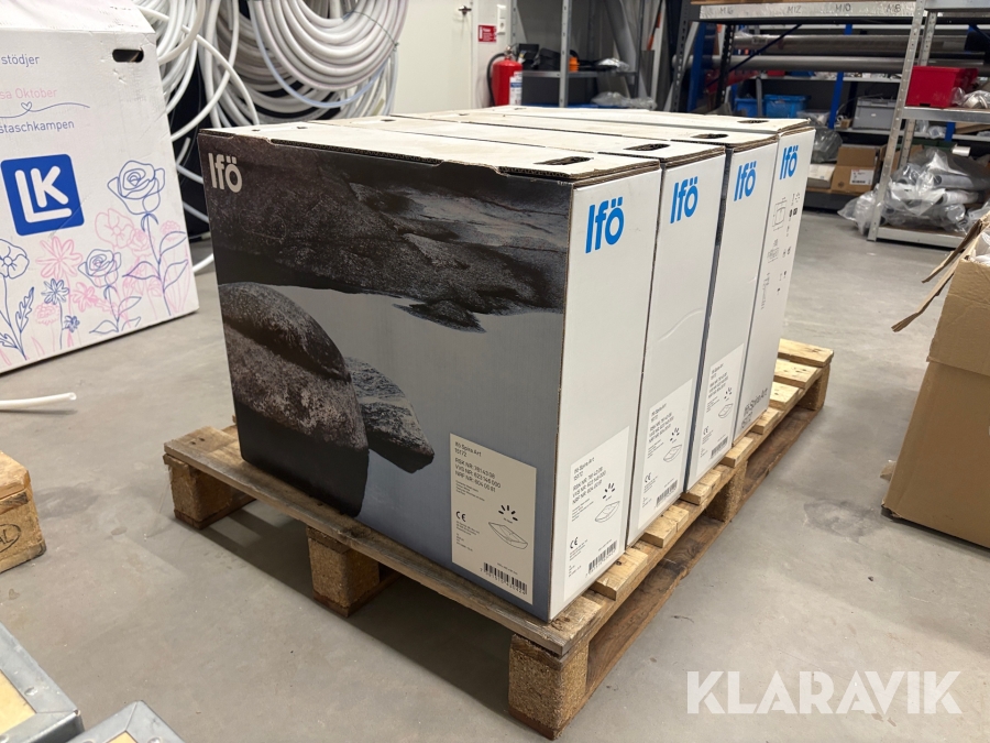 Tvättställ Ifö Spira Art 4st