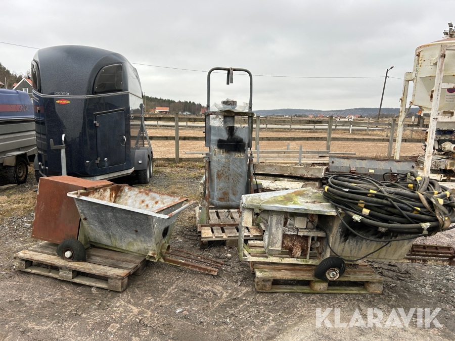 Putsmaskiner och blandare