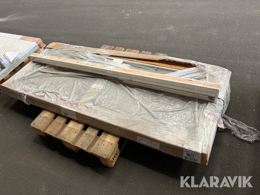 Innerdörr glas Jeld-wen Purity GW02L 9x21 med karm