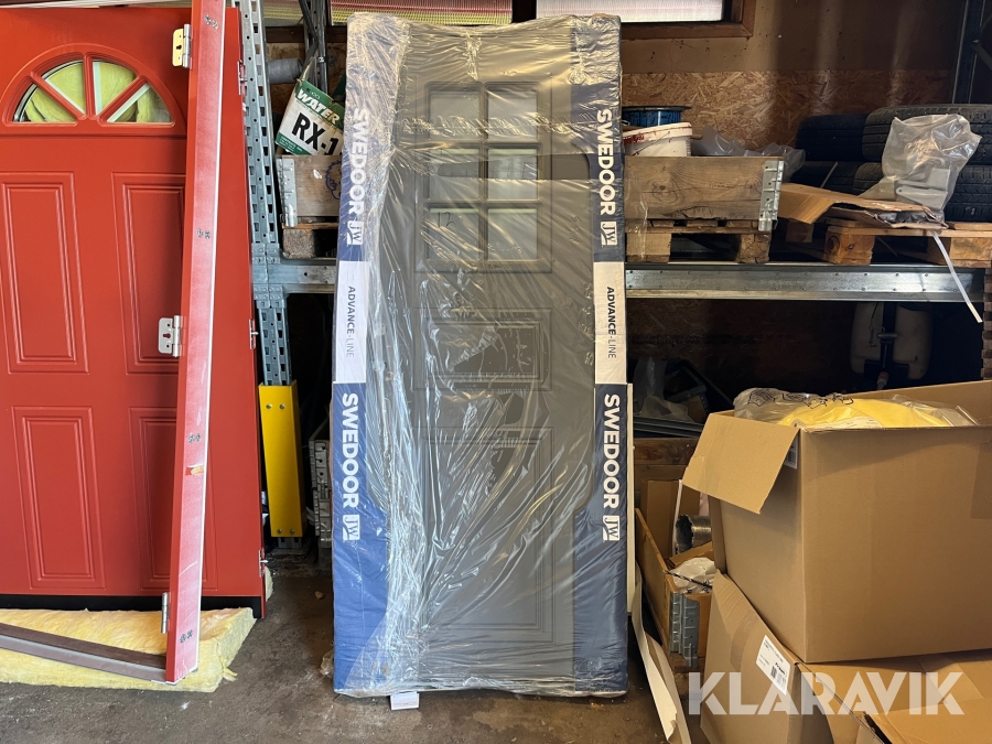 Ytterdörr 85x200cm Swedoor