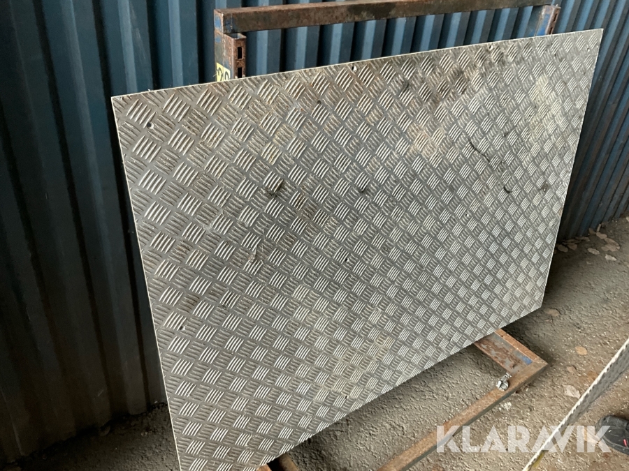 Durkaluminumplåtar 7st