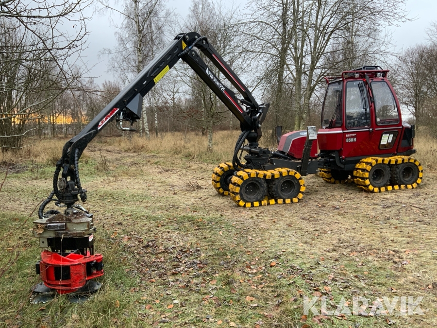 Skördare Alstor 850 H med klippaggregat