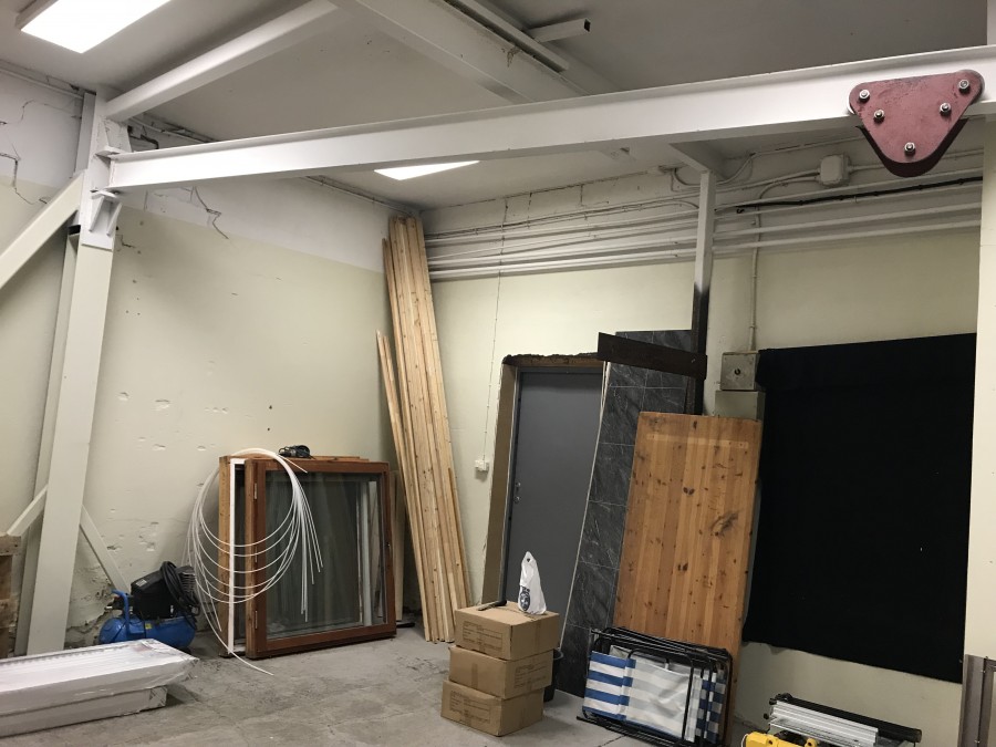 Svängarm med telfer