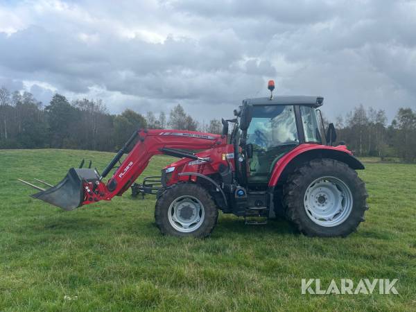 Traktor Massey Ferguson 5710S med frontlastare