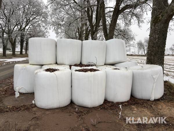 Hö inplastade balar 50st