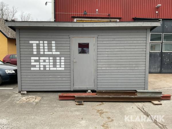 Förrådsbod 2,1x5,1m