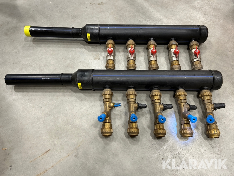 Kollektorrör för jord/berg värme 2 st