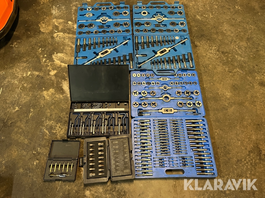 Gängverktyg tum och mm