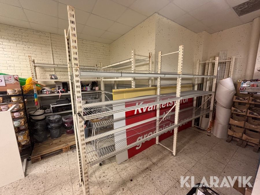 Lagerhylla 2 st sektioner