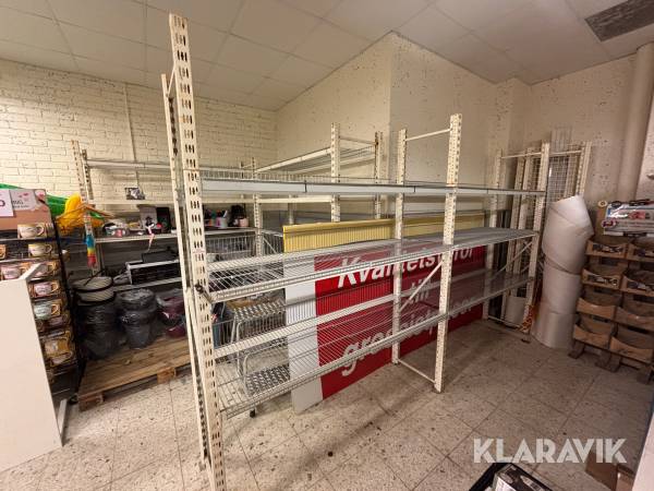 Lagerhylla 2 st sektioner