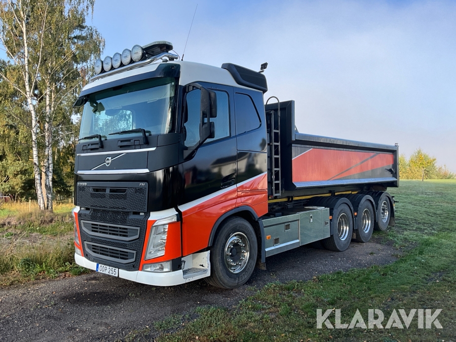 Lastväxlare Volvo FH500 med flak