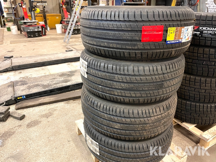 Sommardäck Michelin 255 55 R17, Sunne, Klaravik auktioner