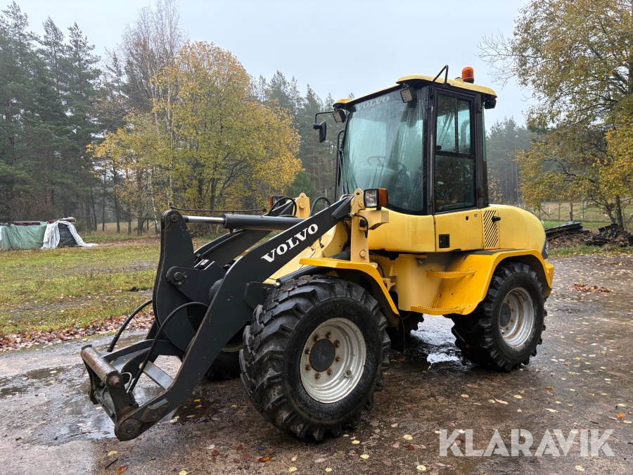 Hjullastare Volvo L35 B/Z med skopa & gafflar