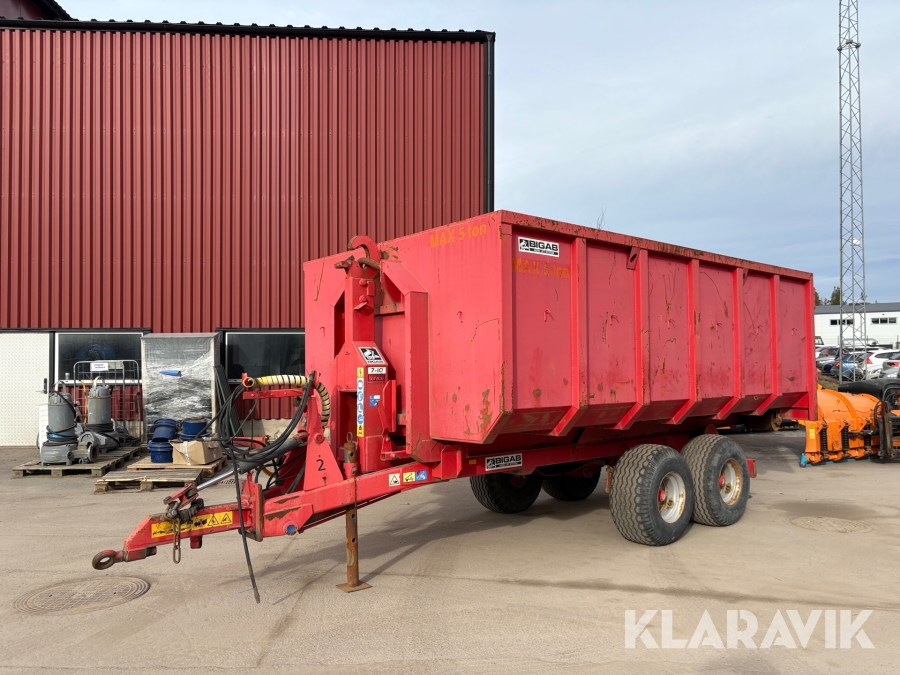 Lastväxlarvagn Bigab 7-10