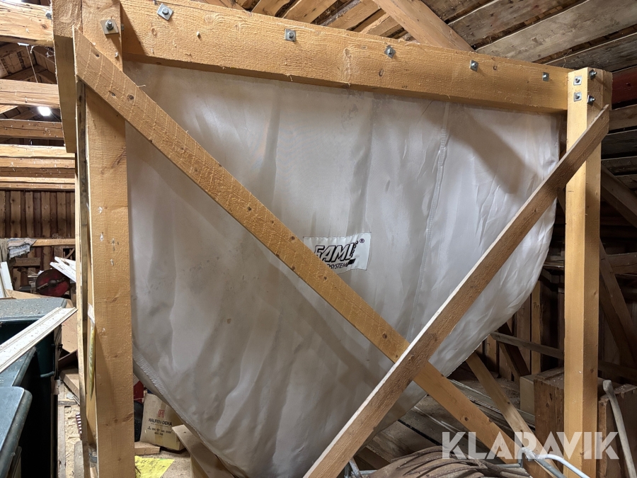 Fodersäck Samlesilo 6m3 med ställning