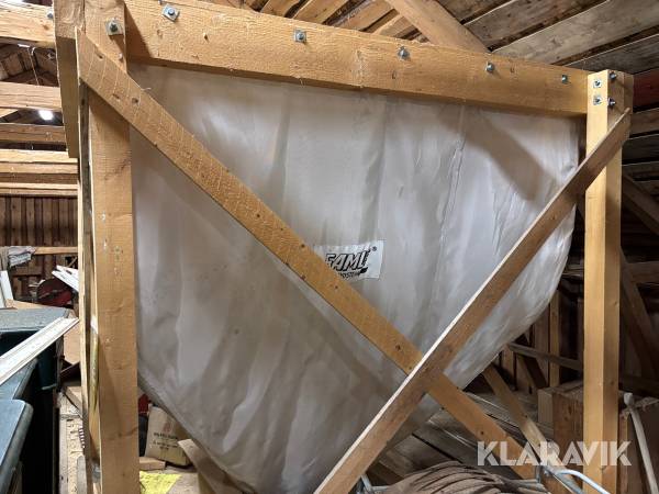 Fodersäck Samlesilo 6m3 med ställning