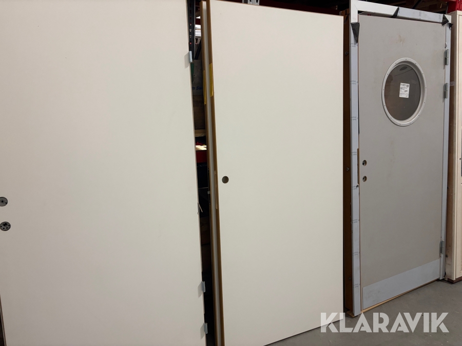 Innedörrar 2 st 92,5x204