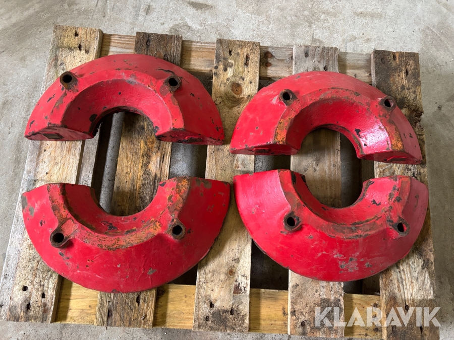 Hjulvikter till traktor 4st