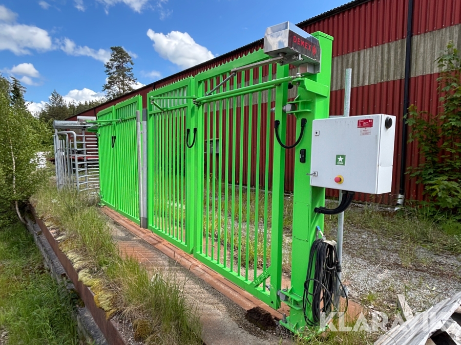 Mobil slaggrind/Vikgrind Demex Mobil jet-gate