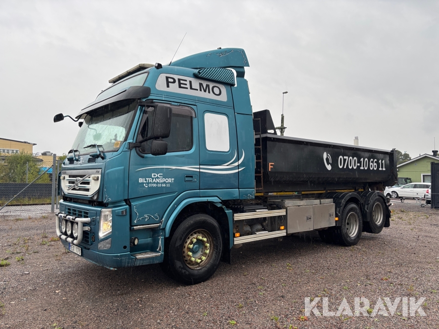 Lastväxlare Volvo FM 500 6x2 med flak