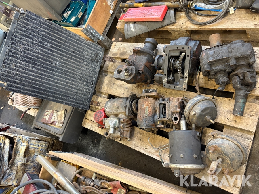 Utrustning till veteranlastbil