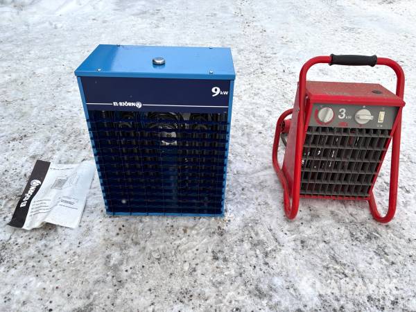 Värmefläktar Elbjörn VF 9F2 2st