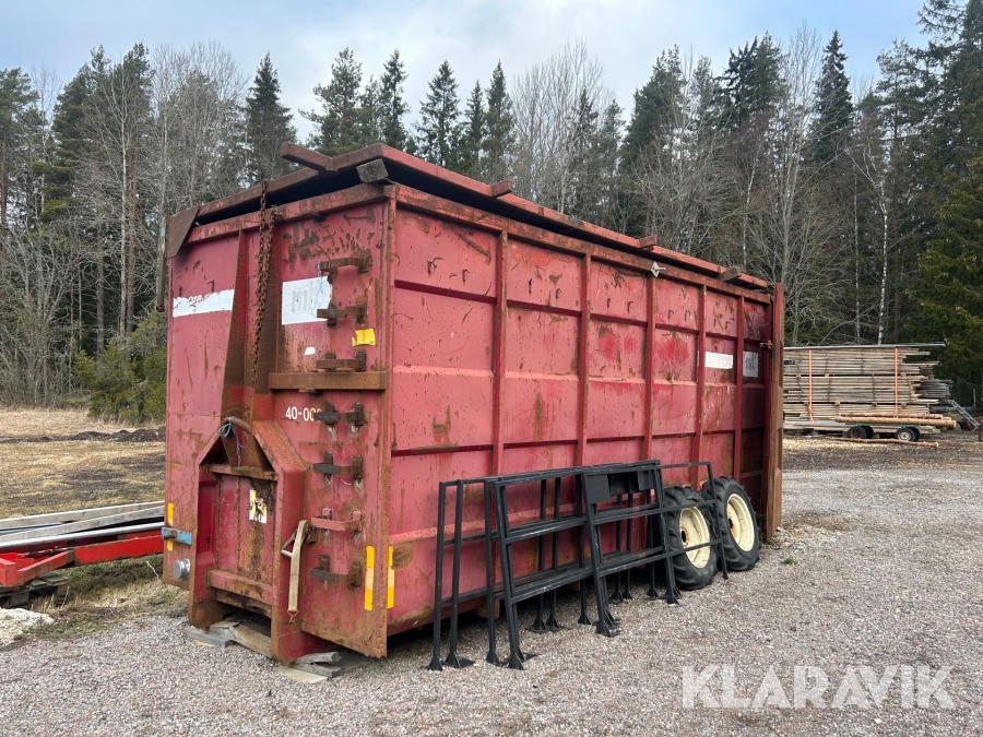 Lastväxlarflak 40 m3