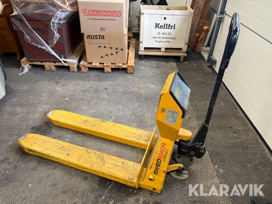 Palldragare med våg Swedmach PWC20