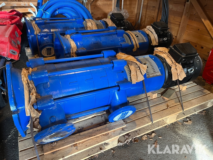 Vattenpump 3st AB GF Swedenborg Dricksvattenpumpar