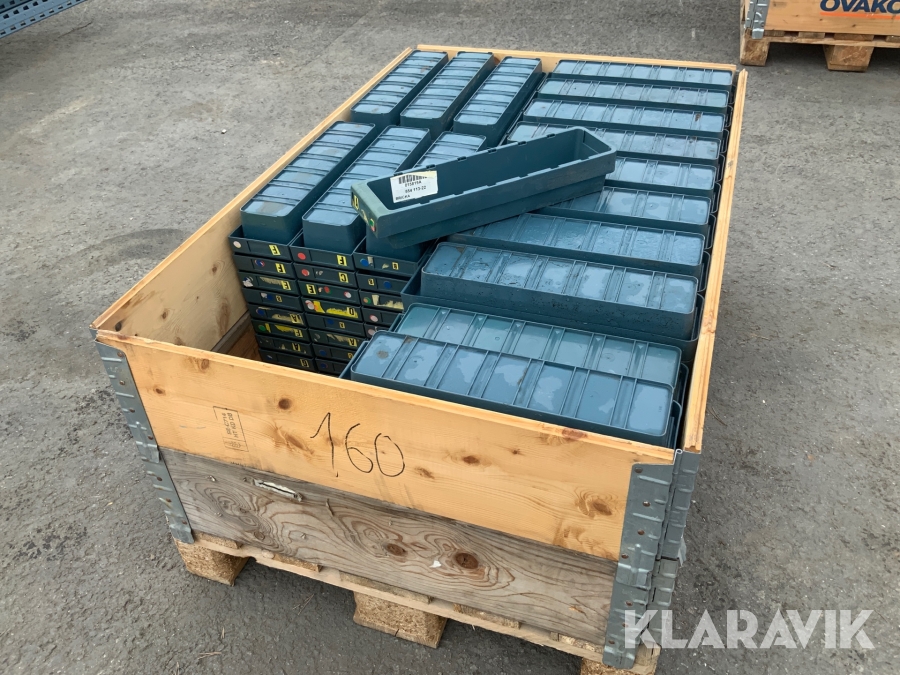 Plastlådor 160st Electrolux