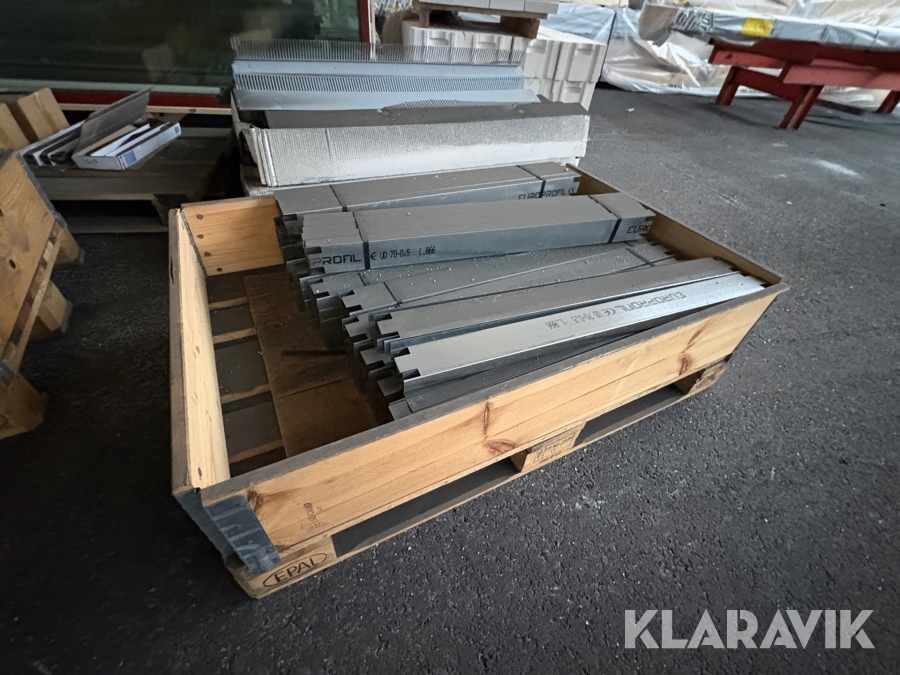 Öppningsskenor Europrofil UD 70-0,5