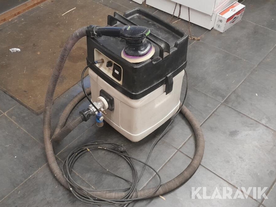 Slipmaskin Festo med dammsugare