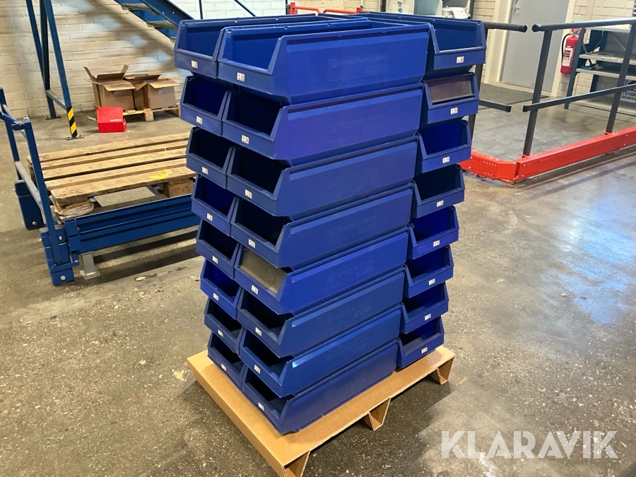 Plastlådor 24st Perstorp Form 9069