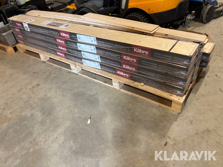 Parkettgolv 25 m2 Kährs Vista 1-Stav