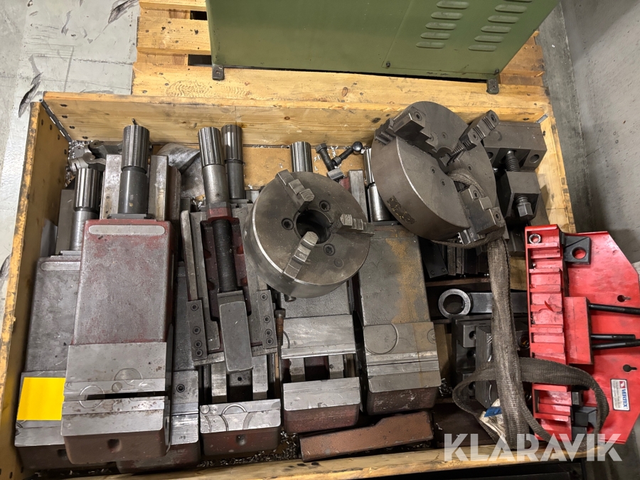 Chuckar och hydrauliska skruvstycken