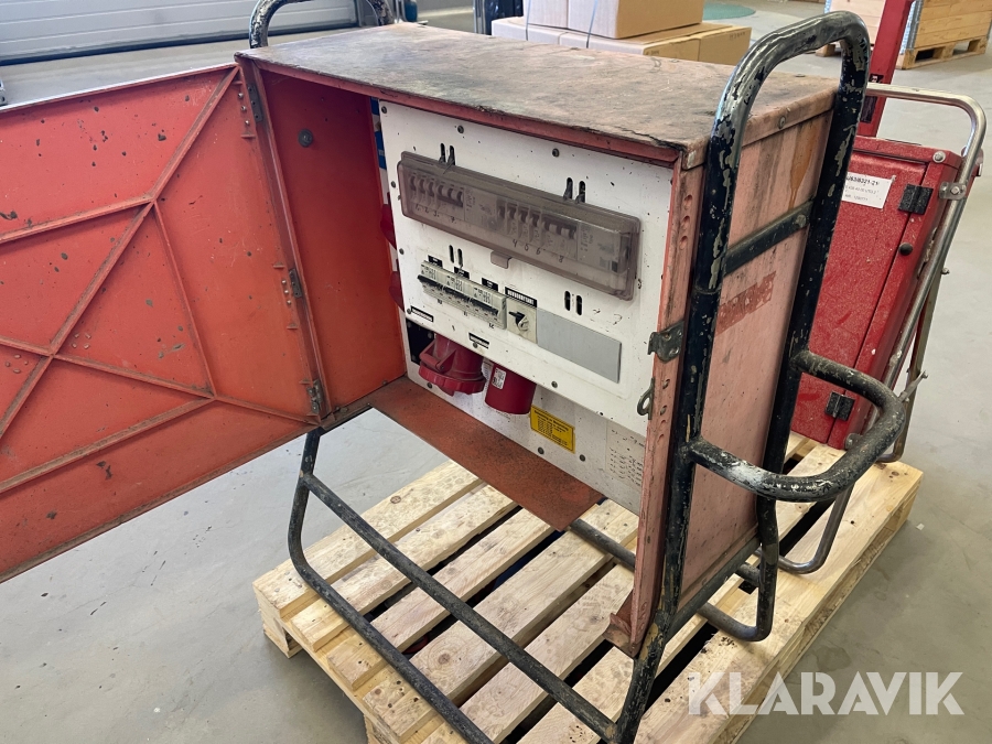 Elskåp 2st Bygg-ström & Bygg el