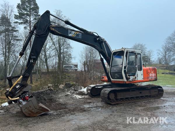 Bandgrävare Hitachi EX 120