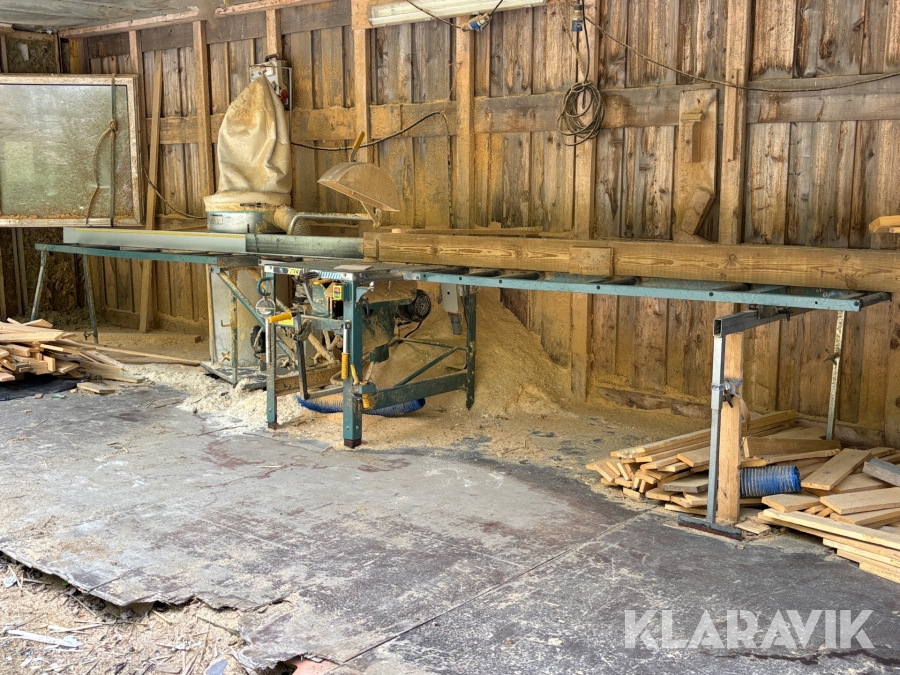 Gjerdesåg Gjerde 1603 med luna spånsug