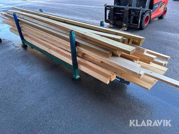 Parti med diverse reglar i olika storlekar