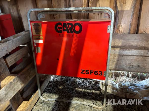 Huvudcentral Garo Zsf 63 63 A