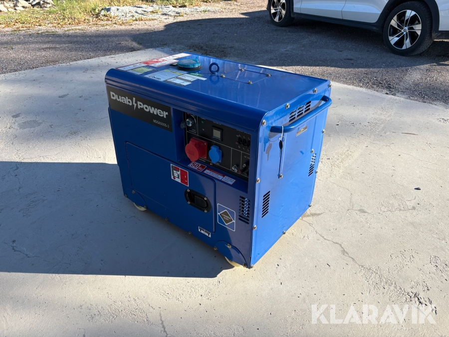 Generator/ elverk Duab MDG6500S-3