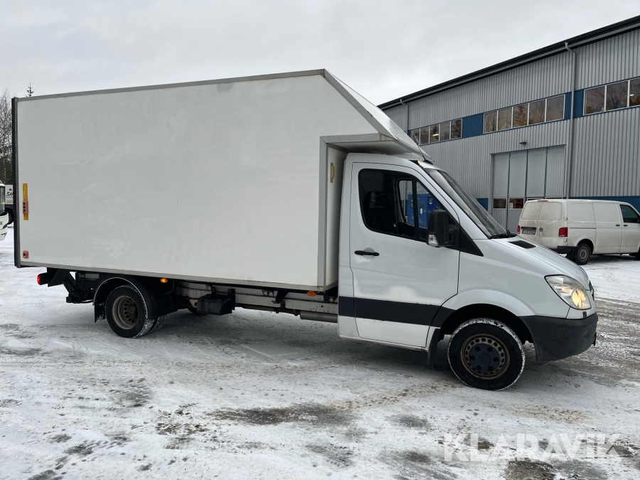 Lastbil Mercedes-Benz Sprinter 518 CDI med bakgavellyft