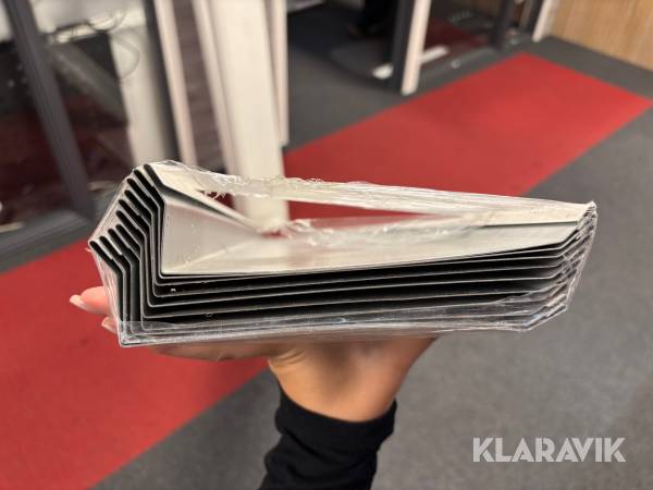 Vindskivor plåt vit